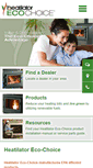 Mobile Screenshot of heatilatorecochoice.com